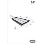 ELP3907 Фільтр повітря ( аналогWA6371/LX1022) 