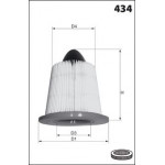 EL3870 Фільтр повітря ( аналогWA6531/LX1937) 