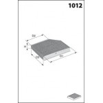 ELR7220 Фільтр салону ( аналогWP9328/LAK386) 