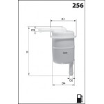 ELE3581 Фільтр палива ( аналогWF8131/KL122) 