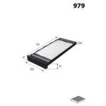 ELR7213 Фільтр салону ( аналогWP9276/LA304) 