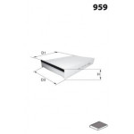 ELR7290 Фільтр салону ( аналогWP2097/LAK875) 