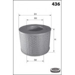 EL3158 Фільтр повітря ( аналогWA6423/LX67) 