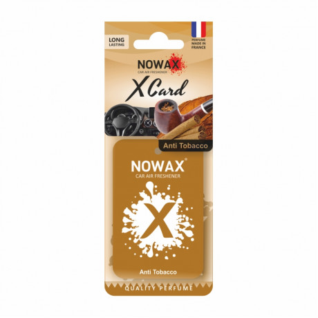 NOWAX Ароматизатор NOWAX серія _X CARD_ - Anti Tobacco 
