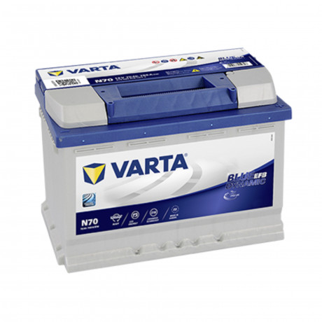 VARTA 70Ач  Blue Dynamic  EFB  N70 (0)