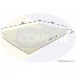 EKF112 Comline - Фільтр салону ( аналогWP6810/LA31 )  EKF112 Comline - Фільтр салону ( аналогWP6810/LA31 )