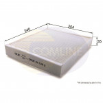 EKF295 Comline - Фільтр салону ( аналогWP9356/LA472 )  EKF295 Comline - Фільтр салону ( аналогWP9356/LA472 )