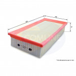EAF005 Comline - Фільтр повітря ( аналогWA6185/LX572 )  EAF005 Comline - Фільтр повітря ( аналогWA6185/LX572 )