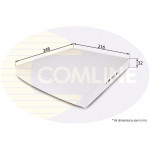 EKF122 Comline - Фільтр салону ( аналогWP9036/LA120 )  EKF122 Comline - Фільтр салону ( аналогWP9036/LA120 )