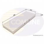 EKF125 Comline - Фільтр салону ( аналогWP6808/LA45 )  EKF125 Comline - Фільтр салону ( аналогWP6808/LA45 )