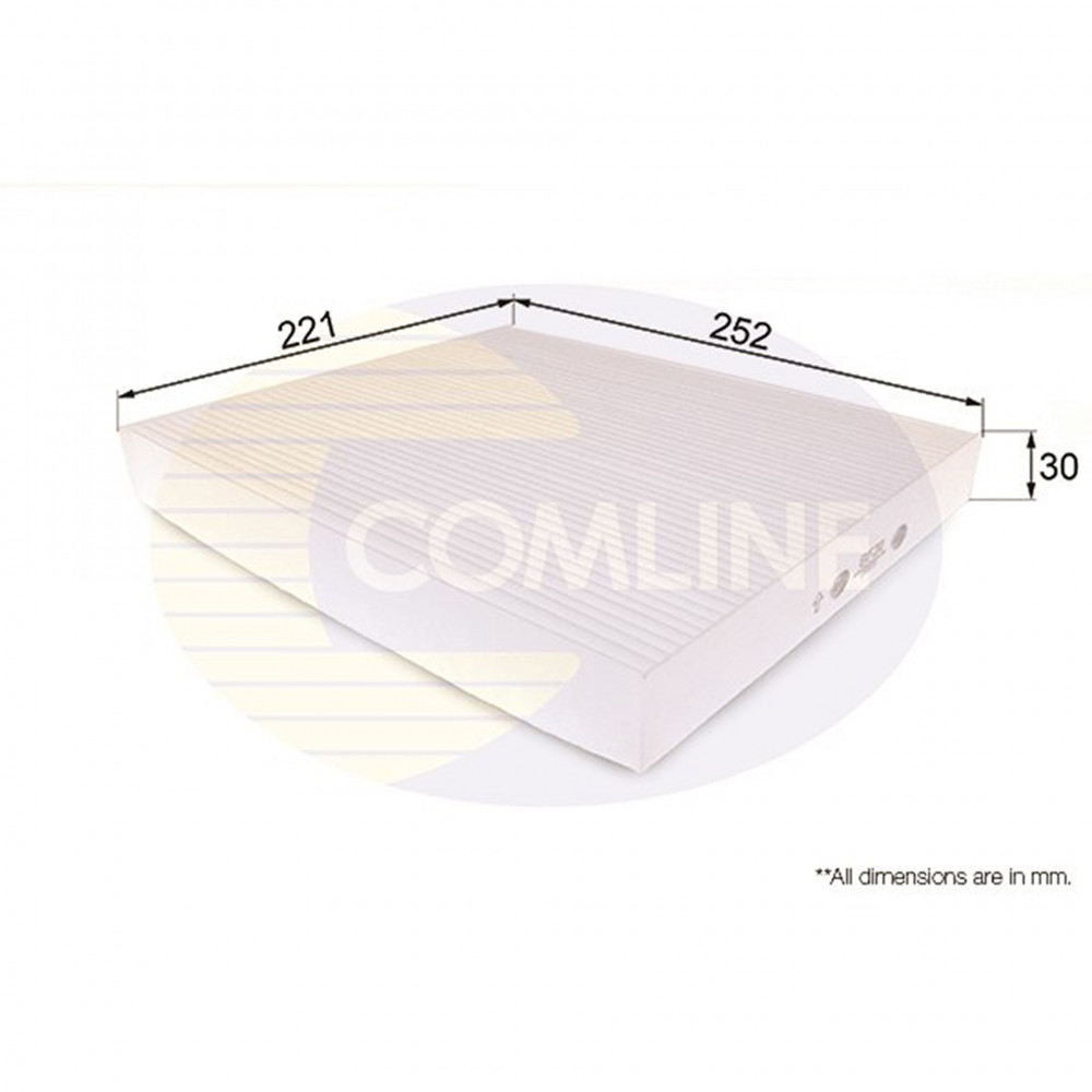 EKF210 Comline - Фільтр салону ( аналогWP9298/LA343 )
