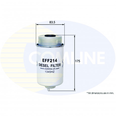 EFF214 Comline - Фільтр палива ( аналогWF8339/KC204 )