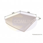 EKF264 Comline - Фільтр салону ( аналогWP9322/LA424 )  EKF264 Comline - Фільтр салону ( аналогWP9322/LA424 )