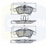 CBP0212 Comline - Гальмівні колодки до дисків  CBP0212 Comline - Гальмівні колодки до дисків