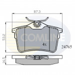 CBP01797 Comline - Гальмівні колодки до дисків  CBP01797 Comline - Гальмівні колодки до дисків