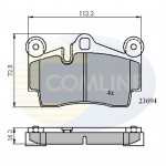 CBP01316 Comline - Гальмівні колодки до дисків  CBP01316 Comline - Гальмівні колодки до дисків