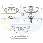 CBP1851 Comline - Гальмівні колодки до дисків  CBP1851 Comline - Гальмівні колодки до дисків