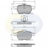 CBP0749 Comline - Гальмівні колодки до дисків  CBP0749 Comline - Гальмівні колодки до дисків