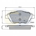 CBP02027 Comline - Гальмівні колодки до дисків  CBP02027 Comline - Гальмівні колодки до дисків