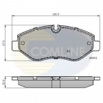 CBP01555 Comline - Гальмівні колодки до дисків  CBP01555 Comline - Гальмівні колодки до дисків