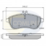 CBP01786 Comline - Гальмівні колодки до дисків  CBP01786 Comline - Гальмівні колодки до дисків