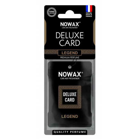 NOWAX Ароматизатор целюлозний серія Delux Card 6 г. - Legend (50шт/ящ)