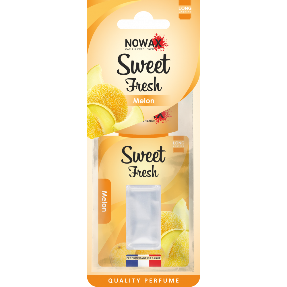 NOWAX Ароматизатор мембранний серія Sweet Fresh 5 ml - Melon (30шт/ящ)