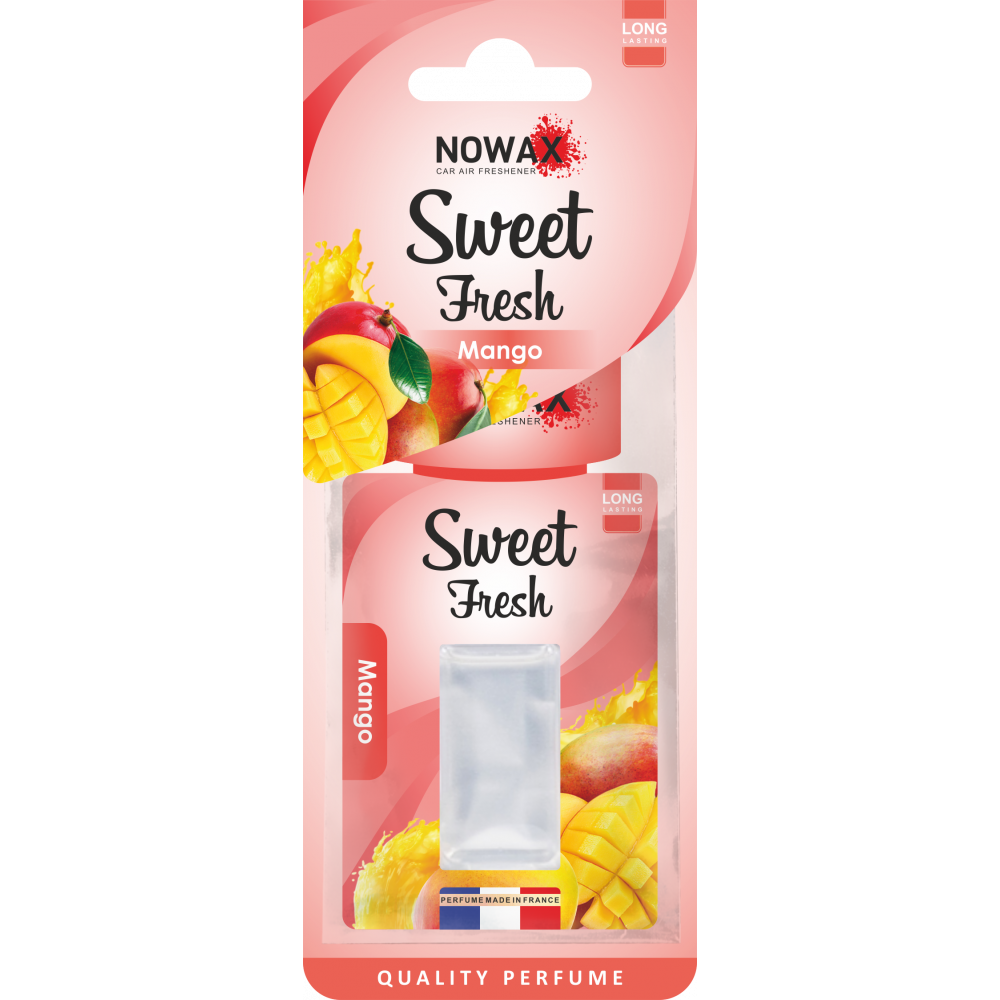 NOWAX Ароматизатор мембранний серія Sweet Fresh 5 ml - Mango (30шт/ящ)