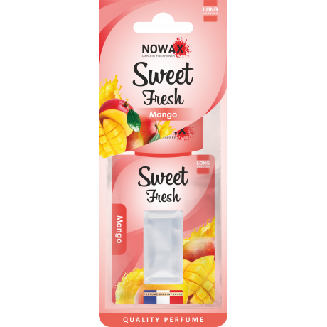 NOWAX Ароматизатор мембранний серія Sweet Fresh 5 ml - Mango (30шт/ящ)