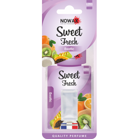 NOWAX Ароматизатор мембранний  серія Sweet Fresh 5 ml - Exotic (30шт/ящ)
