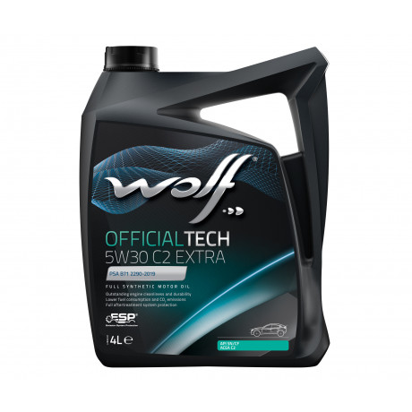 OFFICIALTECH 5W30 C2 EXTRA 4Lx4