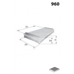 ELR7006 Фільтр салону 