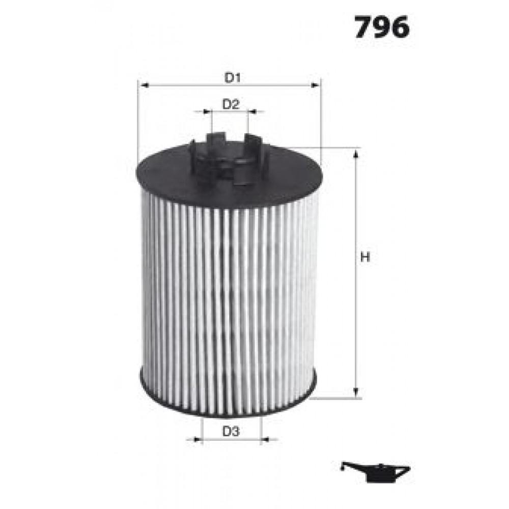 ELH4759 Фільтр оливи