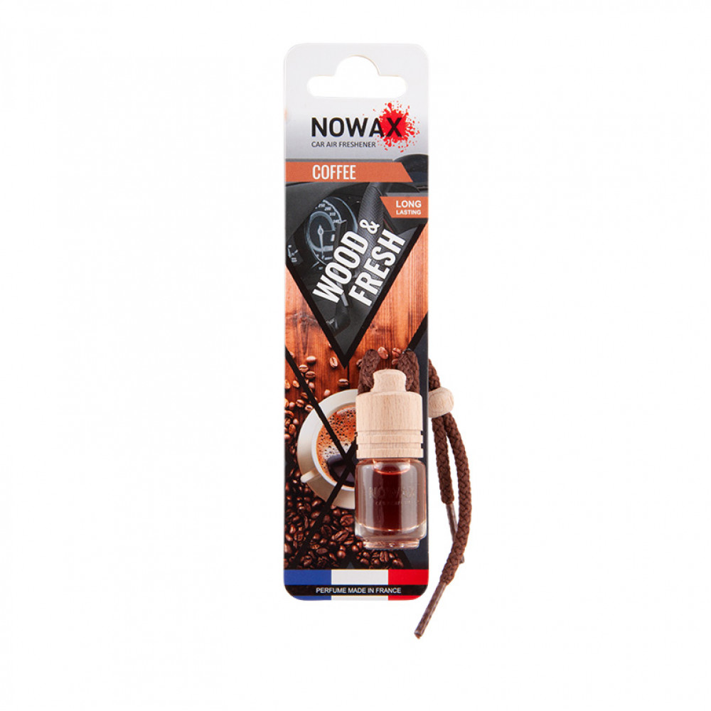 NOWAX  Ароматизатор серія Wood&Fresh - Coffee