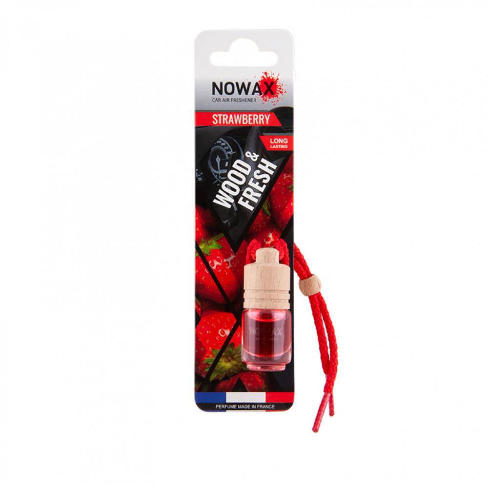 NOWAX Ароматизатор серія Wood&Fresh - Strawberry