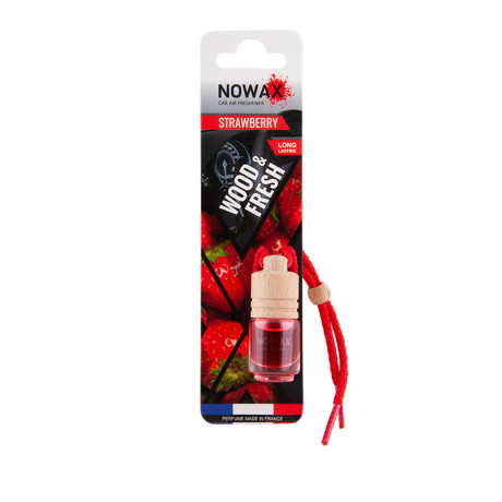 NOWAX Ароматизатор серія Wood&Fresh - Strawberry