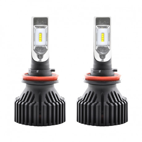 SOLAR LED SOLAR H11 12/24V 6500K 8000Lm 60W ZES Chip (50шт.)