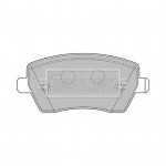 BBP1807 BORG & BECK - Гальмівні колодки до дисків 