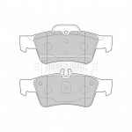 BBP1798 BORG & BECK - Гальмівні колодки до дисків 