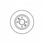 BBD4317 BORG & BECK - Диск гальмівний (2 шт) 