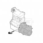 BEM4233 BORG & BECK - Опора  двигуна 