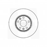 BBD5163 BORG & BECK - Диск гальмівний (2 шт) 