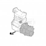 BEM3833 BORG & BECK - Опора  двигуна 