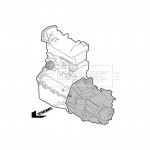 BEM3910 BORG & BECK - Опора  двигуна 