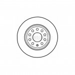 BBD4546 BORG & BECK - Диск гальмівний (2 шт) 