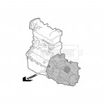 BEM3564 BORG & BECK - Опора  двигуна 