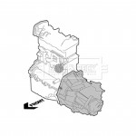 BEM4260 BORG & BECK - Опора  двигуна 