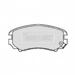 BBP1884 BORG & BECK - Гальмівні колодки до дисків 