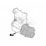 BEM4286 BORG & BECK - Опора  двигуна 