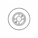 BBD4246 BORG & BECK - Диск гальмівний (2 шт) 